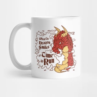Dragon's Grin: Run for Fun Mug